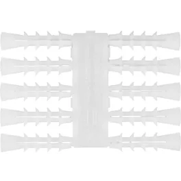 Dűbel TP, 6 mm, LDPE, klasszikus, 10 db-os lapon