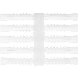Dűbel TP, 10 mm, LDPE, klasszikus, 10 db-os lapon