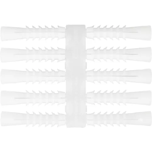 Dűbel TP, 10 mm, LDPE, klasszikus, 10 db-os lapon
