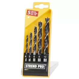   Fúrókészlet Strend Pro WD071, 5 részes, 4-10 mm, Wood, fához