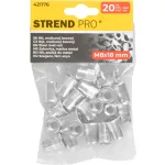 Szegecs Strend Pro PACK M08x18, acél, 20 db-os csomag, menetes