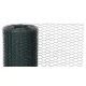 Csibeháló, csirkeháló, Strend Pro Garden Hex PVC, sötétzöld, 100 cm x 25 m, szemméret: 16 mm, drótvastagság: 0,9 mm, PVC bevonatos, hatszögletű