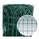 PVC bevonatos kerítésháló, Strend Pro Garden Gardenet, zöld, 40 cm x 25 m, szemméret: 150 x 90 mm, PVC bevonatos acélhuzal, négyszögletű, dekoratív felső kialakítás