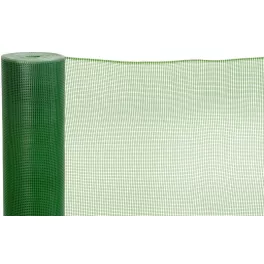   Műanyag kerítésháló, Strend Pro Garden Economy 1, zöld, 100 cm x 25 m, szemméret: 5 x 5 mm, 300 g/m2, négyzetrács, 100 % műanyag
