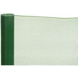   Műanyag kerítésháló, Strend Pro Garden Economy 4, zöld, 100 cm x 10 m, szemméret: 10 x 10 mm, 300 g/m2, négyzetrács, 100 % műanyag