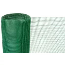   Műanyag kerítésháló, Strend Pro Garden Economy 5, zöld, 100 cm x 50 m, szemméret: 10 x 10 mm, 300 g/m2, négyzetrács, 100 % műanyag
