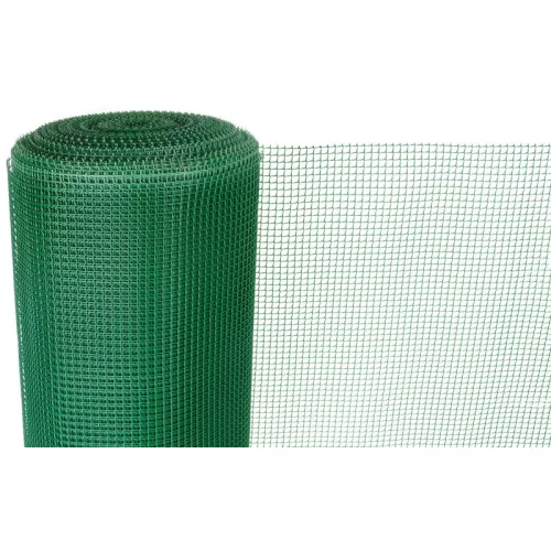 Műanyag kerítésháló, Strend Pro Garden Economy 5, zöld, 100 cm x 50 m, szemméret: 10 x 10 mm, 300 g/m2, négyzetrács, 100 % műanyag