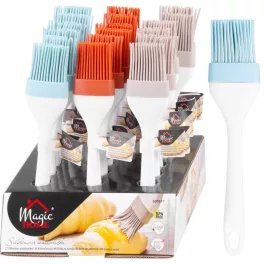   Kenőecset MagicHome, szilikon, vegyes színek, 22x4,6x1,8 cm, Sellbox 18 db