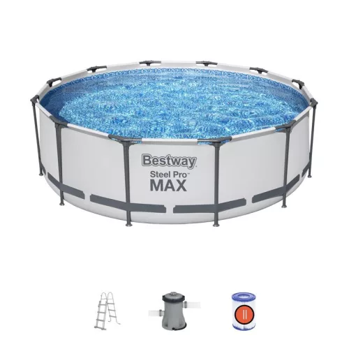 BESTWAY Steel Pro MAX Set medence D3,66m x 100cm (56418)