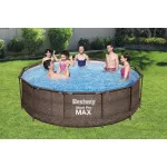 Bestway Steel Pro Max Rattan 3,66 m x 100 cm medence szett (56709)