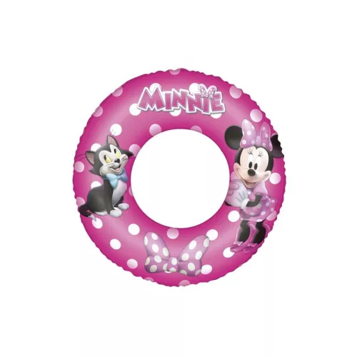 Úszógumi Bestway® 91040, Minnie, gyerek, felfújható, vízbe, 56 cm