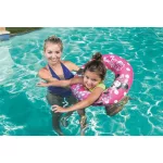 Úszógumi Bestway® 91040, Minnie, gyerek, felfújható, vízbe, 56 cm