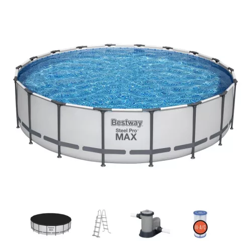 BESTWAY Steel Pro MAX Set medence D5,49m x 122cm (56462)