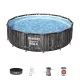 BESTWAY Steel Pro Max fémvázas medence szett, 427 x 107 cm (5614Z)
