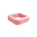 INTEX 57100, Play box, felfújható sokszínű gyermekmedence, 0,86 x 0,86 x 0,25 m