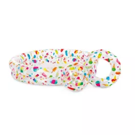   INTEX 59460, Just so fruity, felfújható gyemekmedence kerékkel és labdával, 1,22 x 0,25 m