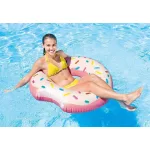 Úszógumi Intex® 56265, Rainbow Donut, gyerek, felfújható, vízbe, 0,94x0,23 m