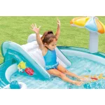 INTEX 57165 Gator play center felfújható gyermekmedence, 2,01 x 1,70 x 0,84 m