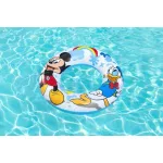 Úszógumi Bestway® 91004, Mickey&Friends, gyerek, felfújható, vízbe, 56 cm