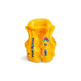   Mellény Intex® 58660, Pool School Deluxe, gyermek, felfújható, vízi, 3-6 év, 50x47 cm