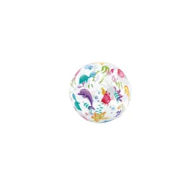   Labda Intex® 59040NP Lively Print, strand, gyermek, felfújható, vízbe, vegyes minták, 51 cm