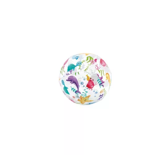 Labda Intex® 59040NP Lively Print, strand, gyermek, felfújható, vízbe, vegyes minták, 51 cm