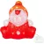 MagicHome karácsonyi dekoráció, Mikulás, 30 LED, időzítő, IP44, 24 x 21 x 24 cm