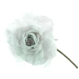   Virág MagicHome, bazsarózsa, zöld, szár, virágméret: 16 cm, virághossz: 24 cm, 6 db-os csomag