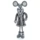MagicHome karácsonyi dekoráció, álló egér, 50 cm