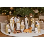 Dekoráció MagicHome Karácsonyi, betlehem, 11 figura, polirezin, 25 cm