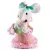 MagicHome Candy Line karácsonyi dekoráció, egér, rózsaszín, 27 cm