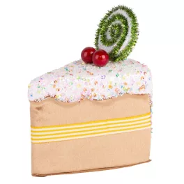   Dekoráció MagicHome Karácsony Candy Line, sütemény, barna, függő, 13x9x15 cm0500000061495