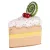 Dekoráció MagicHome Karácsony Candy Line, sütemény, barna, függő, 13x9x15 cm0500000061495