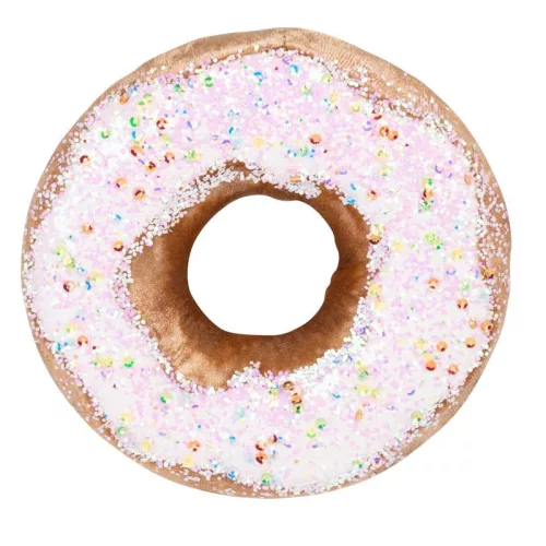 Dekoráció MagicHome Karácsony Candy Line, fánk, barna, függő, 13 cm