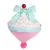 Dekoráció MagicHome Karácsony Candy Line, rózsaszín, függő, 13x15 cm