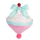 Dekoráció MagicHome Karácsony Candy Line, rózsaszín, függő, 13x15 cm