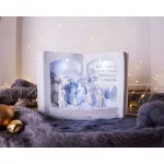 Dekoráció MagicHome Karácsony, Betlehem könyvben, 3 LED, 3xAA, beltéri, 27,50x12x19 cm