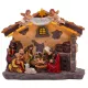 MagicHome karácsonyi dekoráció, Betlehem, 21 melegfehér LED, 36 x 15 x 29 cm