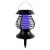 Napelemes lámpa/rovarcsapda, Strend Pro Moki 58, fekete, 13 x 31 cm, hidegfehér fény, UV LED rovarriasztó, akkumulátoros, automatikus éjszakai működés, leszúrható