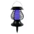 Napelemes lámpa/rovarcsapda, Strend Pro Moki 58, fekete, 13 x 31 cm, hidegfehér fény, UV LED rovarriasztó, akkumulátoros, automatikus éjszakai működés, leszúrható