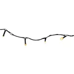 LED fényfüzér, MagicHome Viacone Ceibo, 14,3 m, 192 LED, melegfehér, 8 fényprogram, időzítő, elemes (3x AA), kültéri, memória