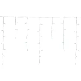   Fényfüggöny, MagicHome Vianoce Icicle, Jégcsap, 200 db LED, 5 m, 50 cm, hidegfehér, egyszerű világítás, kültéri