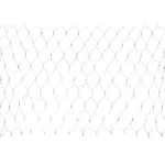 Hálós LED fényfüzér, MagicHome Vianoce Netled, 160 db LED, 2 x 1 m, hidegfehér, hálós, összekapcsolható, egyszerű világítás, fehér kábel, kültéri