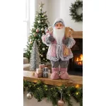 MagicHome karácsonyi dekoráció, Mikulás, 46 cm