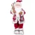 MagicHome karácsonyi dekoráció, álló Mikulás, piros, 46 cm