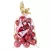 MagicHome karácsonyi gömbök, 20 db, 6 cm, piros, karácsonyfára