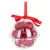 Gömbök MagicHome Karácsony, 12 db, 3 cm, piros, karácsonyfára