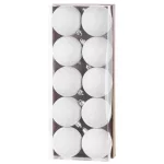 Gömbök MagicHome Karácsony, 10 db, fehér, karácsonyfára, 6 cm