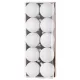 Gömbök MagicHome Karácsony, 10 db, fehér, karácsonyfára, 6 cm