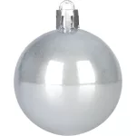 Gömbök MagicHome Karácsony, 10 db, fehér, karácsonyfára, 5 cm